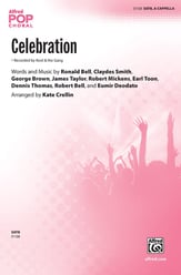 Celebration SATB choral sheet music cover